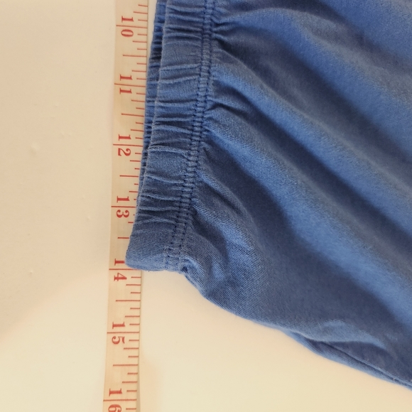 Truly Madly Deeply Blue Short Sleeve Crop Top - Picture 11 of 11